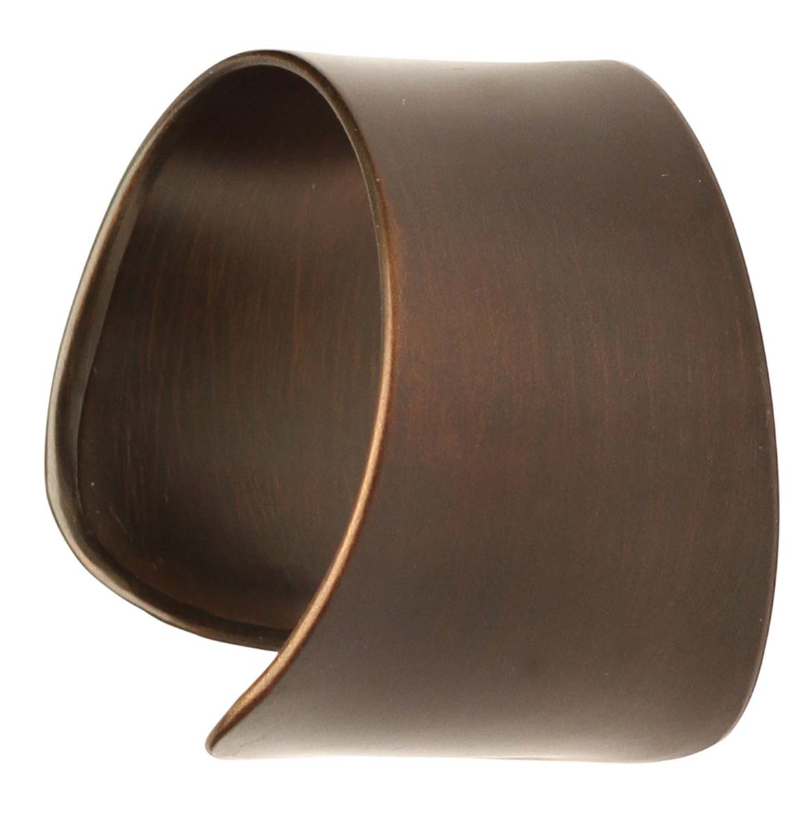 2.4” Brass Cuff Bracelet - Dark Copper Tone - Sleek Accessories / Jewelry / Gifts for Her - Buy in Bulk Wholesale